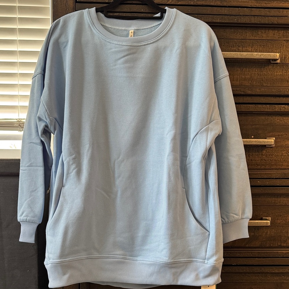 HALARA Soft Blue Pullover